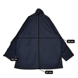 DAIWA PIER39 Tech Half Coat 定価50600円 BJ-27022 ナイロン ハーフ コート ネイビー メンズ ダイワ ピアサーティナイン【中古】5-0821T∞