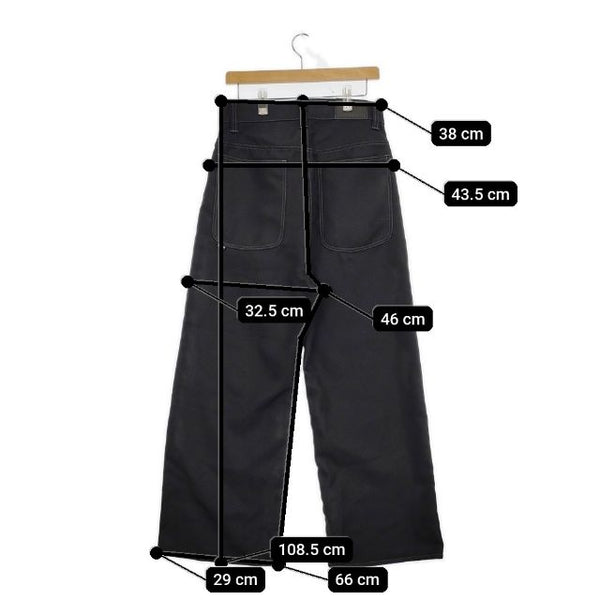 Jieda WIDE ONE TUCK STRAIGHT PANTS ブラック2 JieDa - WIDE ONE TUCK STRAIGHT PANTS | BLACK | ワイド