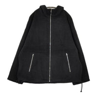 Blanc YM ウールコットン 日本製 Monster zip parka モンスタージップパーカー ブルゾン ブラック メンズ ブランワイエム【中古】5-0821T∞