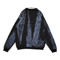 YOKE 新品 JACQUARD MOHAIR SWEATER 定価46200円 YK24FW0815S 3 セーター ニット 24AW ブルー メンズ ヨーク【中古】5-0821T∞