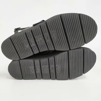 foot the coacher 新品 OPEN TOE SANDALS GLOXI CUT MEDIUM SOLE 7 1/2 定価41800円 サンダル 黒 メンズ フットザコーチャー【中古】5-0415S♪