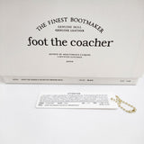 foot the coacher 新品 OPEN TOE SANDALS GLOXI CUT MEDIUM SOLE 7 1/2 定価41800円 サンダル 黒 メンズ フットザコーチャー【中古】5-0415S♪