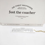 foot the coacher 新品 OPEN TOE SANDALS GLOXI CUT MEDIUM SOLE 8 1/2 定価41800円 サンダル 黒 メンズ フットザコーチャー【中古】5-0415S♪