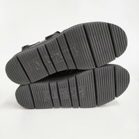 foot the coacher 新品 OPEN TOE SANDALS GLOXI CUT MEDIUM SOLE 9 定価41800円 サンダル ブラック メンズ フットザコーチャー【中古】5-0415S♪