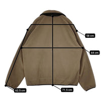 WILD THINGS グリッドフリース モカ XL GRID FLEECE JACKET WT241333SK ジャケット ベージュ メンズ ワイルドシングス【中古】5-0823T∞
