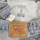 Levi's 90年代 550 relaxed fit W33L30 ジーンズ デニムパンツ ライトブルー メンズ リーバイス【中古】5-0511G♪