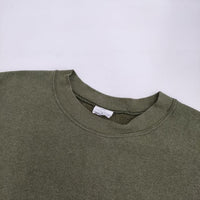 US.ARMY USMC Sweat Shirts トレーナー 裏起毛 スウェット カーキ メンズ ユーエスアーミー/アメリカ軍【中古】5-0705M∞