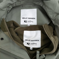 HELLY HANSEN ACTUS コラボ LandNorm ランドノーム フリースライナー付き HOE12270AC コート カーキ レディース ヘリーハンセン【中古】5-0920T♪