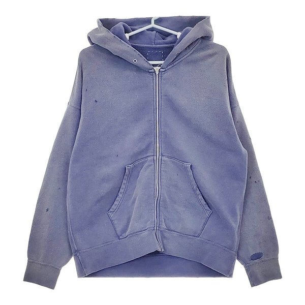 VISVIM JUMBO SB SWEAT HOODIE F.Z. CRASH NAVY 0125105010018 ダメージ加工 パーカー 25SS ネイビー ビズビム/ヴィズヴィム【中古】5-0413M♪