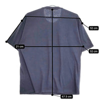 VISVIM JUMBO TEE S/S プリントTシャツ ジャンボ 0124205010022 半袖カットソー 24AW ネイビー メンズ ビズビム/ヴィズヴィム【中古】5-0413S♪