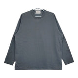Graphpaper Recycled Cotton Jersey L/S Tee GM231-70126 長袖Ｔシャツ カットソー ロンＴ 23SS ブルーグレー メンズ グラフペーパー【中古】5-0705M∞