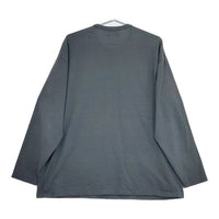 Graphpaper Recycled Cotton Jersey L/S Tee GM231-70126 長袖Ｔシャツ カットソー ロンＴ 23SS ブルーグレー メンズ グラフペーパー【中古】5-0705M∞