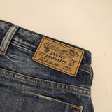 DIESEL ZATHAN 008B9 ジーンズ W27L30 デニムパンツ ブルー メンズ ディーゼル【中古】5-0705G∞