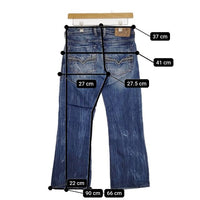DIESEL ZATHAN 008B9 ジーンズ W27L30 デニムパンツ ブルー メンズ ディーゼル【中古】5-0705G∞