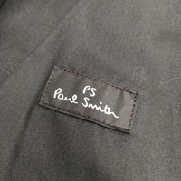 Paul Smith PS リネン チェック ショートパンツ ハーフパンツ ショーツ グレー ブルー メンズ ポール・スミス【中古】5-0609S∞