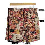 PAUL SMITH COLLECTION 総柄 リネン ショートパンツ ハーフパンツ ショーツ ベージュ マルチ メンズ ポールスミスコレクション【中古】5-0609S∞