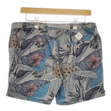 Paul Smith JEANS 花柄 ショートパンツ ハーフパンツ ショーツ グレー メンズ ポールスミスジーンズ【中古】5-0609S∞