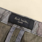 Paul Smith JEANS 花柄 ショートパンツ ハーフパンツ ショーツ グレー メンズ ポールスミスジーンズ【中古】5-0609S∞