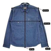 Paul Smith/RED EAR デニム ダンガリー ジャケット ブルゾン 長袖シャツ ブルー メンズ ポール・スミス/レッドイヤー【中古】5-0705M∞