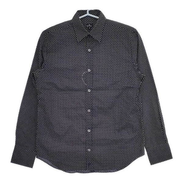 Paul Smith PS ドット柄 213619 164H 長袖シャツ ブラック ホワイト メンズ ポール・スミス【中古】5-0705M∞