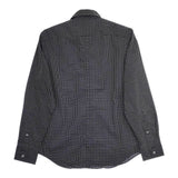 Paul Smith PS ドット柄 213619 164H 長袖シャツ ブラック ホワイト メンズ ポール・スミス【中古】5-0705M∞