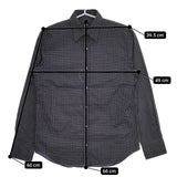 Paul Smith PS ドット柄 213619 164H 長袖シャツ ブラック ホワイト メンズ ポール・スミス【中古】5-0705M∞