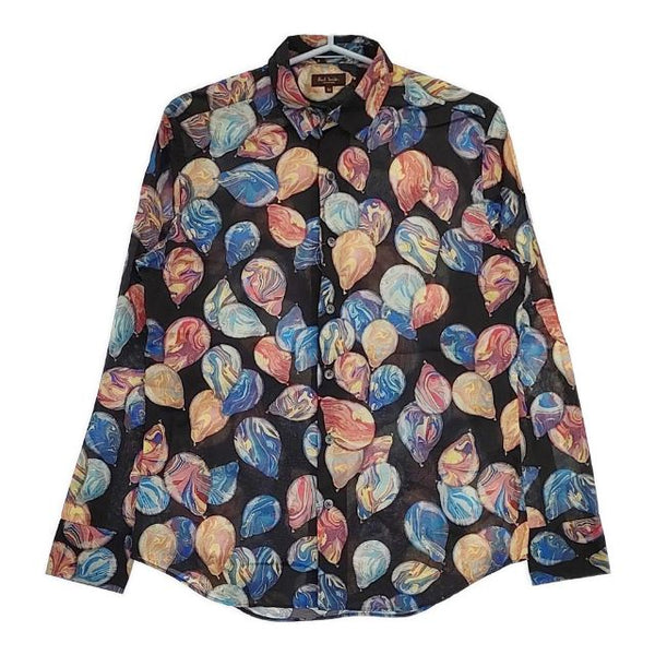 PAUL SMITH COLLECTION マーブル バルーン 184393 N8875 長袖シャツ マルチカラー メンズ ポールスミスコレクション【中古】5-0705M∞