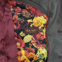 PAUL SMITH COLLECTION 新品 ラムレザー 羊革 テーラードジャケット ブラウン メンズ ポールスミスコレクション【中古】5-1009T∞