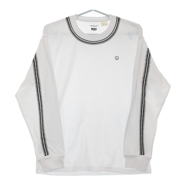 UNDERCOVER/Levi's 0023A0000 サイズS 長袖Ｔシャツ カットソー ロンＴ 25SS ホワイト メンズ アンダーカバー/リーバイス【中古】5-0429M♪
