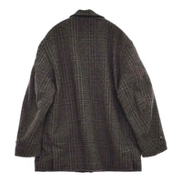 Needles Car Coat Wool Glen Plaid 定価86900円 pu097 サイズS コート 24AW ブラウン メンズ ニードルス【中古】5-0912T♪