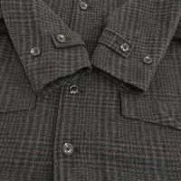 Needles Car Coat Wool Glen Plaid 定価86900円 pu097 サイズS コート 24AW ブラウン メンズ ニードルス【中古】5-0912T♪