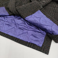 Needles Car Coat Wool Glen Plaid 定価86900円 pu097 サイズS コート 24AW ブラウン メンズ ニードルス【中古】5-0912T♪