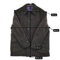 Needles Car Coat Wool Glen Plaid 定価86900円 pu097 サイズS コート 24AW ブラウン メンズ ニードルス【中古】5-0912T♪