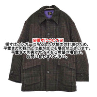 Needles Car Coat Wool Glen Plaid 定価86900円 pu097 サイズS コート 24AW ブラウン メンズ ニードルス【中古】5-0912T♪