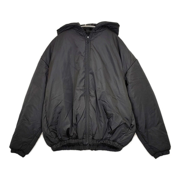 GABRIELA COLL GARMENTS No.229 LIMONTA PUFFER HOODED JACKET Black 定価173800円 リモンタナイロン 中綿 ジャケット 24AW ブラック レディース ガブリエラコールガーメンツ【中古】5-0914T△