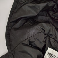 GABRIELA COLL GARMENTS No.229 LIMONTA PUFFER HOODED JACKET Black 定価173800円 リモンタナイロン 中綿 ジャケット 24AW ブラック レディース ガブリエラコールガーメンツ【中古】5-0914T△
