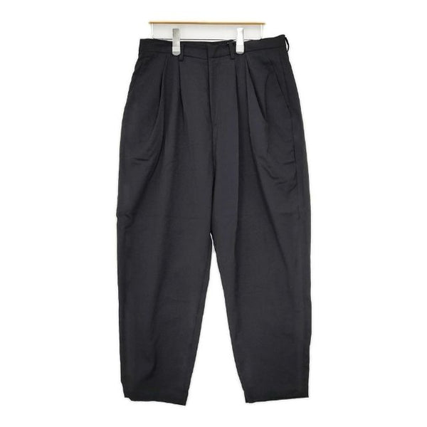 Dulcamara 2タックパンツ よそいき ウール パンツ ブラック ユニセックス ドゥルカマラ【中古】5-1009T∞
