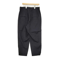Dulcamara 2タックパンツ よそいき ウール パンツ ブラック ユニセックス ドゥルカマラ【中古】5-1009T∞