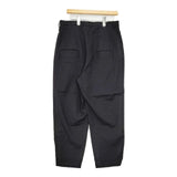 Dulcamara 2タックパンツ よそいき ウール パンツ ブラック ユニセックス ドゥルカマラ【中古】5-1009T∞
