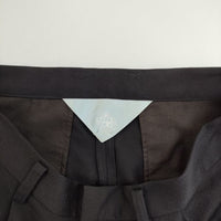 Dulcamara 2タックパンツ よそいき ウール パンツ ブラック ユニセックス ドゥルカマラ【中古】5-1009T∞