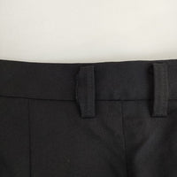 Dulcamara 2タックパンツ よそいき ウール パンツ ブラック ユニセックス ドゥルカマラ【中古】5-1009T∞