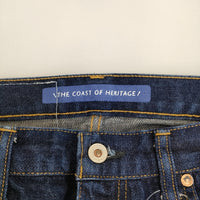 HERILL HL 55 Denim 定価47300円 23-030-HL-8010-1 サイズ3 デニムパンツ 23SS ネイビー メンズ ヘリル【中古】5-0805G♪