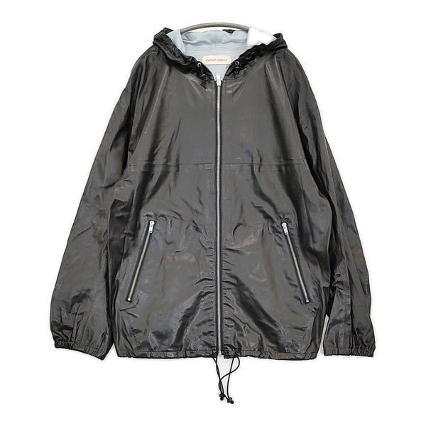 barbell object 新品 JOHN別注 faker jkt レザージャケット 定価143000円 羊革 24AW ブラック メンズ バーベルオブジェクト【中古】5-0912T♪#