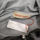 barbell object 新品 JOHN別注 faker jkt レザージャケット 定価143000円 羊革 24AW ブラック メンズ バーベルオブジェクト【中古】5-0912T♪#