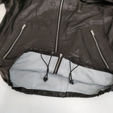 barbell object 新品 JOHN別注 faker jkt レザージャケット 定価143000円 羊革 24AW ブラック メンズ バーベルオブジェクト【中古】5-0912T♪#