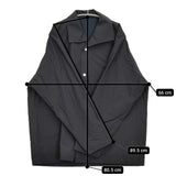 is not available 未使用品 georgia jacket サイズF ジャケット ブラック メンズ イズノットアベイラブル【中古】5-0912T♪#