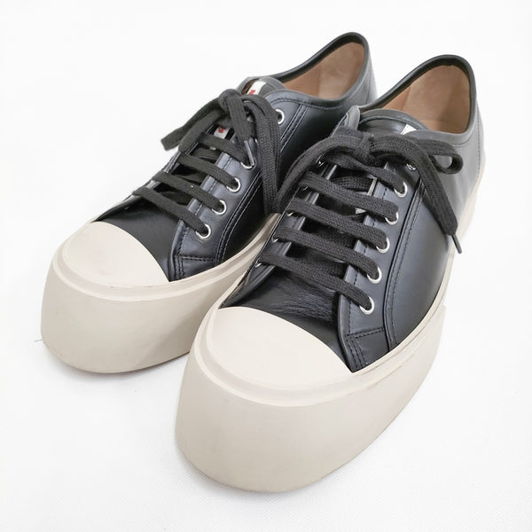 MARNI PABLO SNZU002002 サイズ41 P2722-00N99 スニーカー ブラック ホワイト メンズ マルニ【中古】5-0514G♪