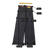 MARNI GARMENT DYED FLOCK DENIM PUJU0019A0 USCV98 サイズ28 デニムパンツ 24SS ブラック メンズ マルニ【中古】5-0429G♪
