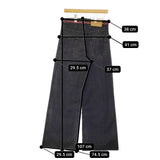 MARNI GARMENT DYED FLOCK DENIM PUJU0019A0 USCV98 サイズ28 デニムパンツ 24SS ブラック メンズ マルニ【中古】5-0429G♪