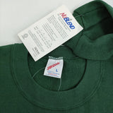 JERZEES ジャージーズ 新品 90S デッドストック USA製 サイズL 90年代 裏起毛 クルーネック スウェット グリーン メンズ【中古】5-0805T♪